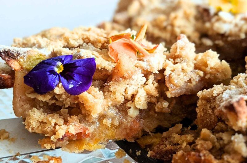 Apple crumble